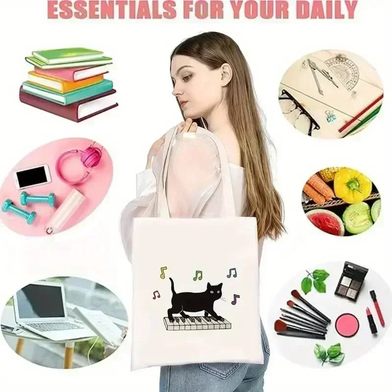 Born To Read Bookish Tote Bag Bookish Bag Canvas Tote Bag Large Capacity Shopping Bags Shoulder Handbag