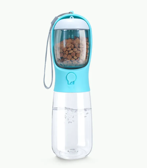 Outdoor Portable Pet Water Bottle, Dual-Use Travel Cup for Cats and Dogs